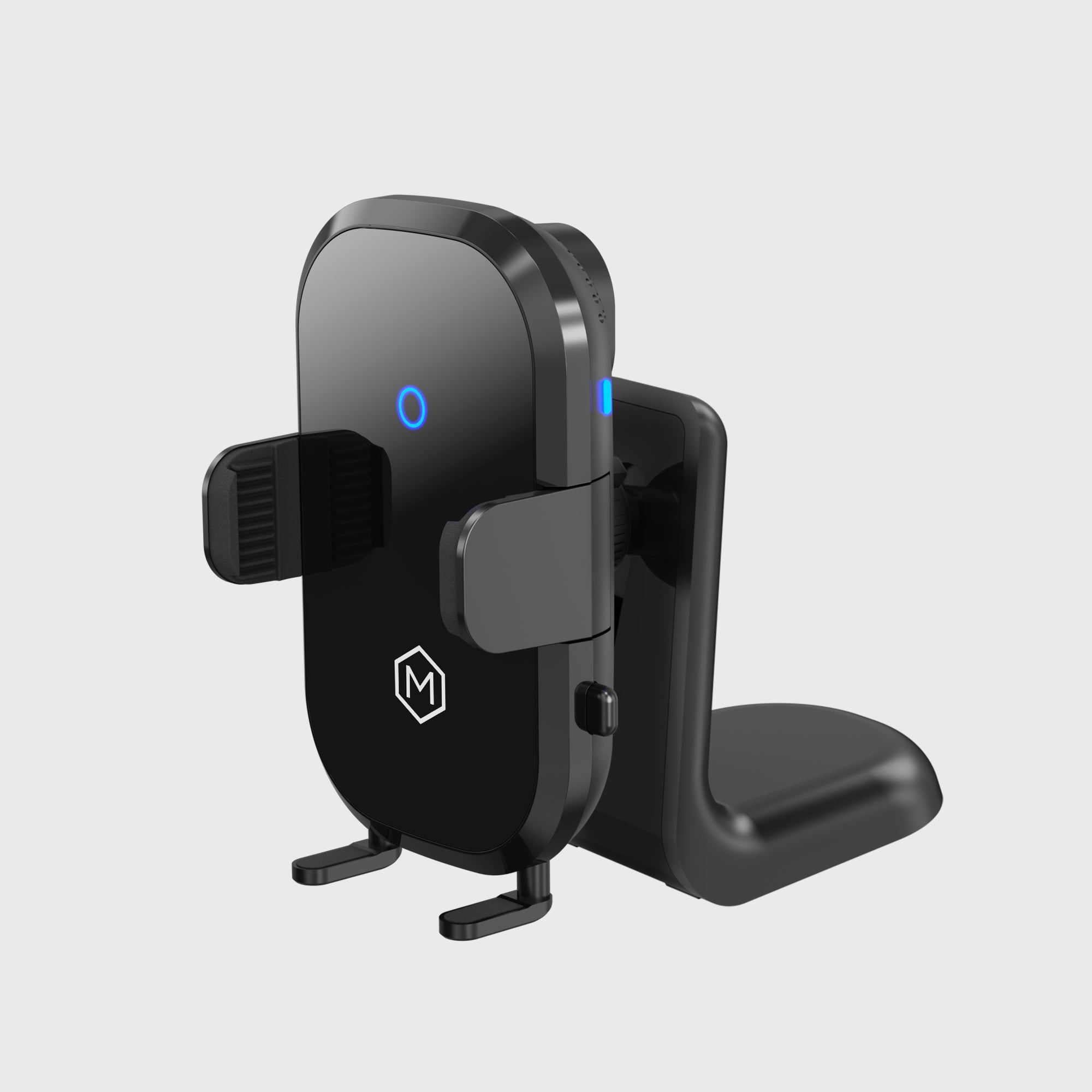 Fast Wireless Car Charger Mount - Grip Cradle (Auto Scan Version 2.0 )