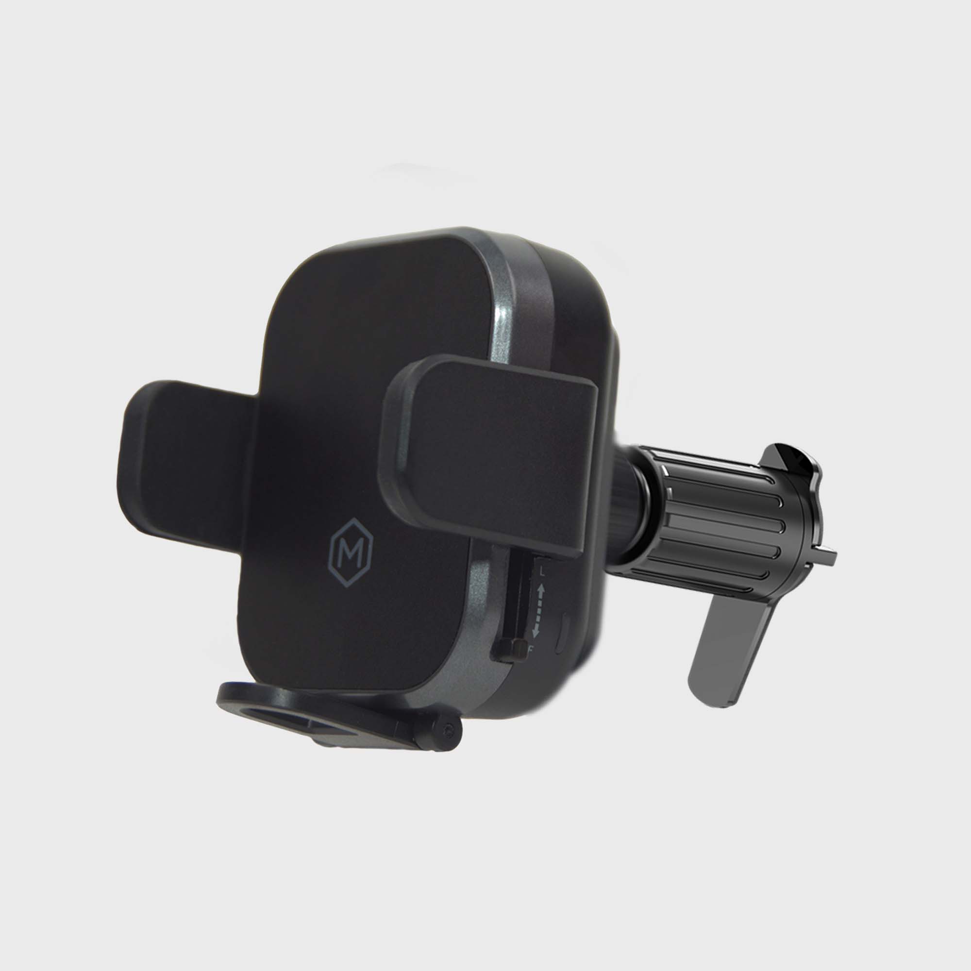 Fast Wireless Car Charger Mount -  Mini Grip Cradle Version 2.0