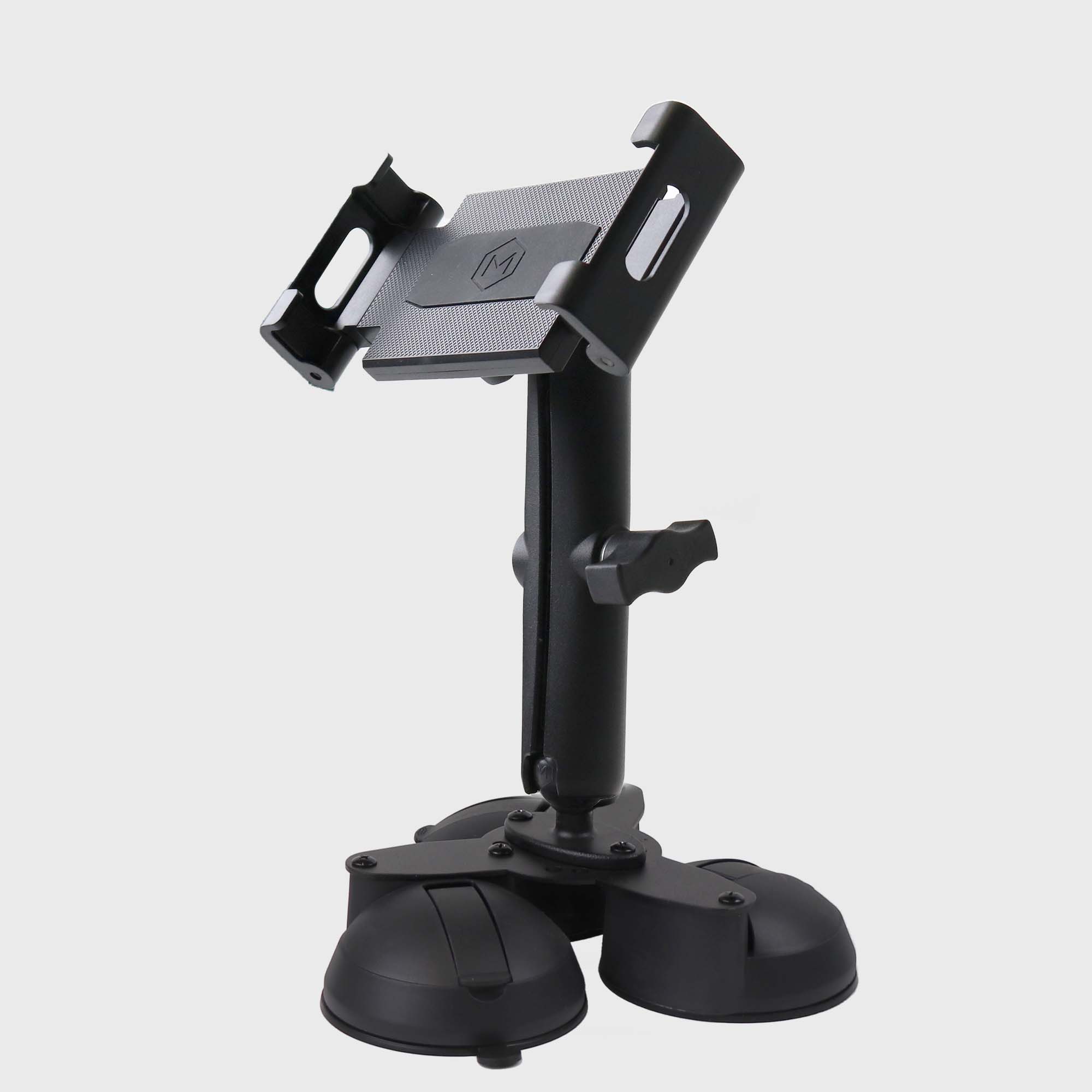 Heavy Duty Triple Suction iPad and Tablet Mount