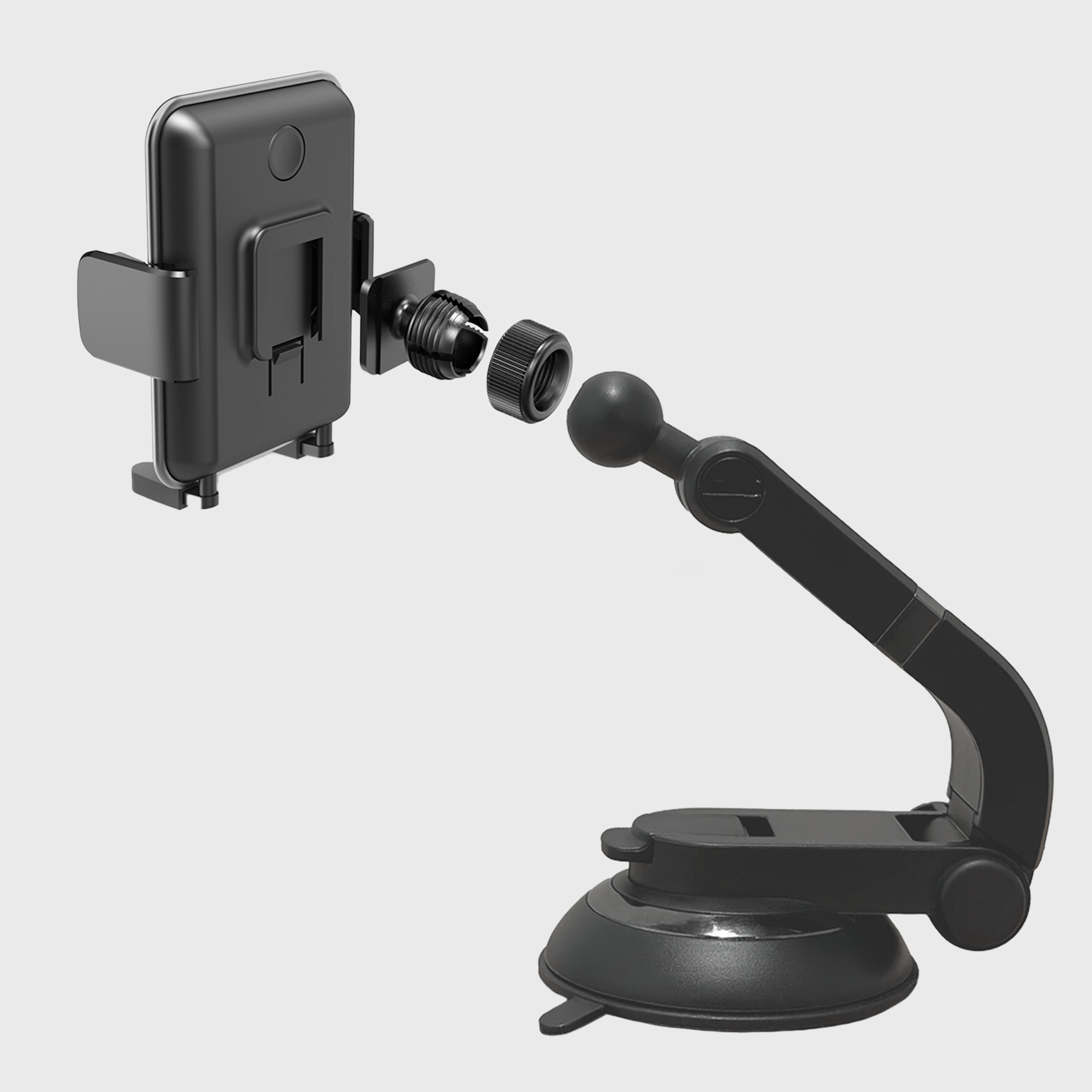 Simpl Cradle Mount with Multi-Angle Adjustable Suction Cup