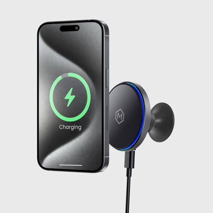 Mag Switch Qi2 Wireless Charger & Small Dash Mount