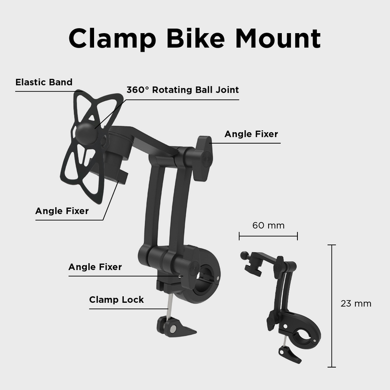 MagSafe Bike Mount - Clamp