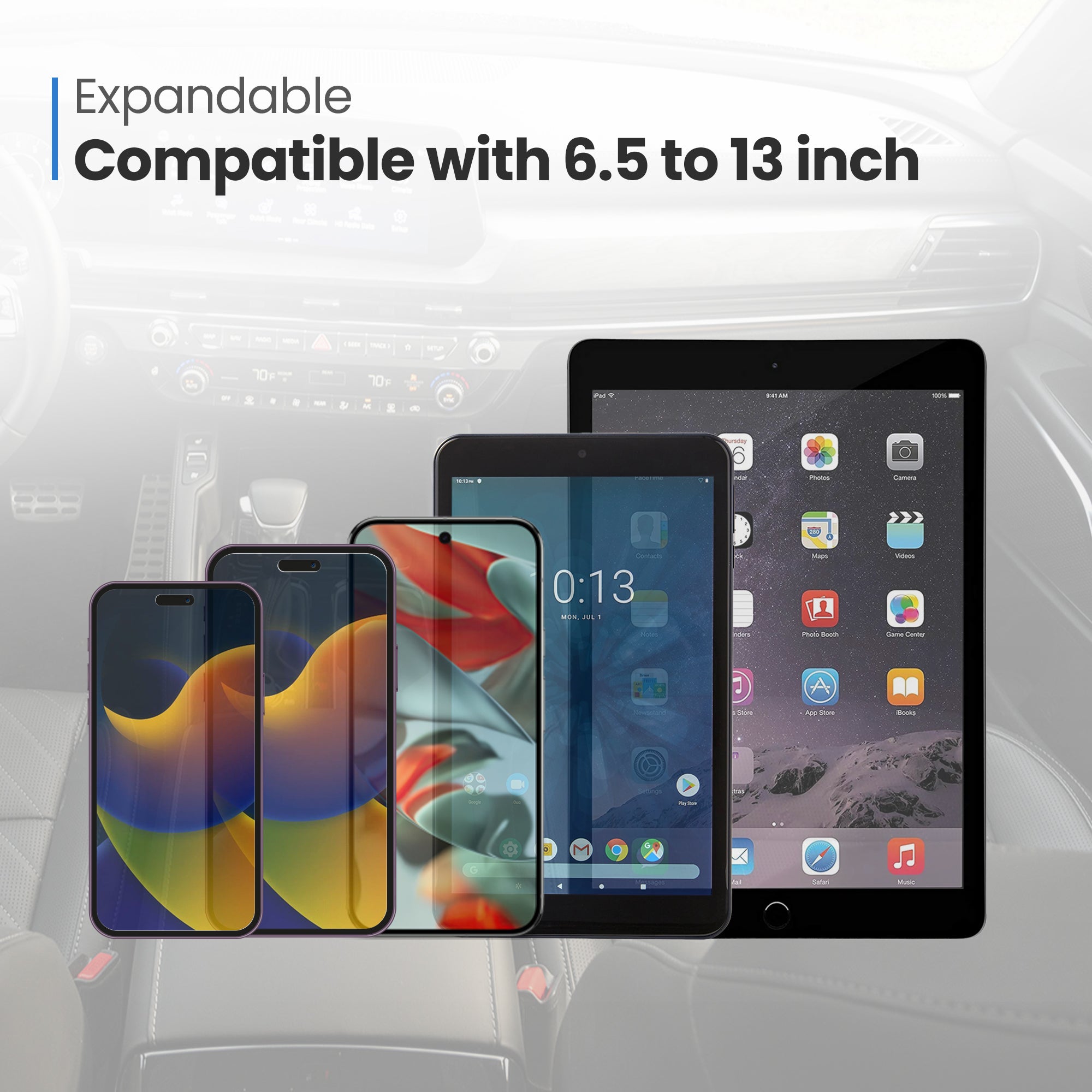 Cup Holder iPad Car Mount