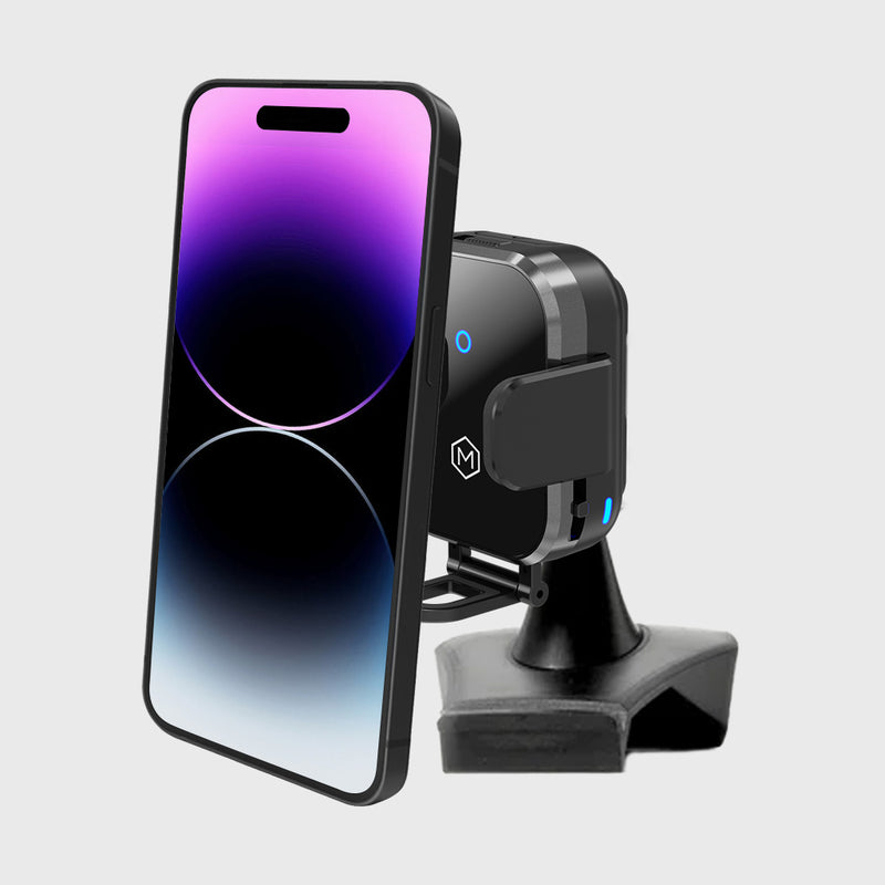 Fast Wireless Car Charger Mount for Tesla Model 3 and Y - Mini Grip Cradle Version 2.0