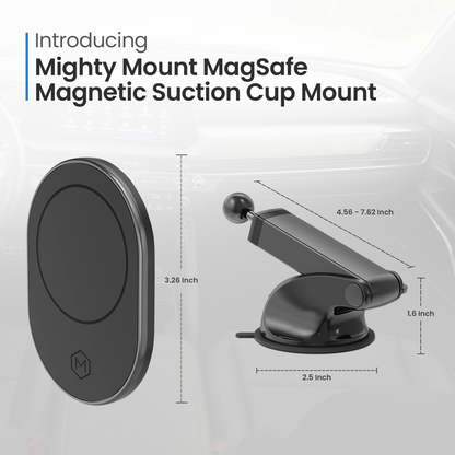 MagSafe Magnetic Suction Cup Mount (Version 2.0)