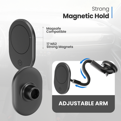 MagSafe Magnetic Car Gooseneck Mount (Version 2.0)