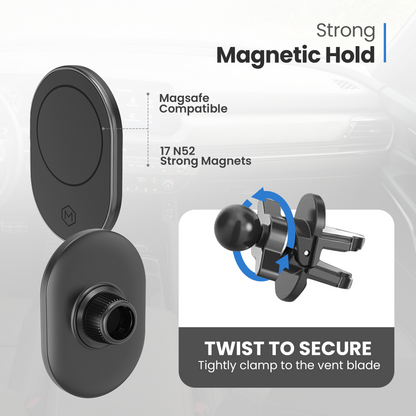 MagSafe Magnetic Car Vent Mount (Version 2.0)