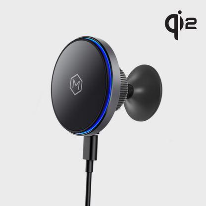 Mag Switch Qi2 Wireless Charger & Small Dash Mount