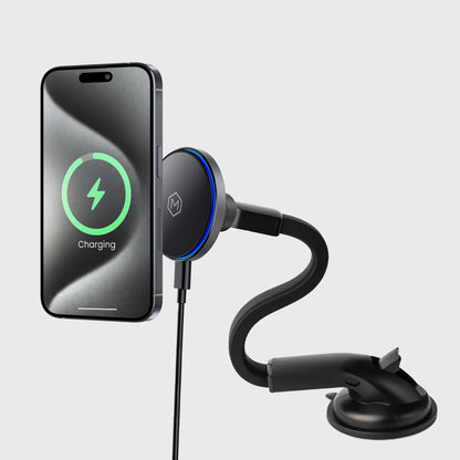 Mag Switch Qi2 Wireless Charger & Flexible Gooseneck Mount