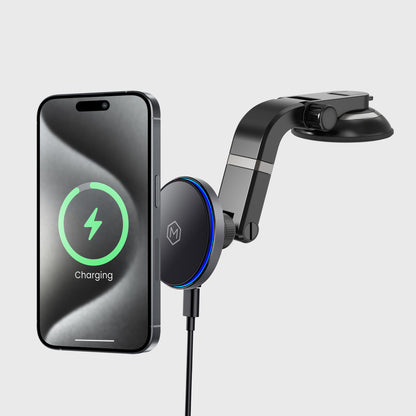 Mag Switch Qi2 Wireless Charger & Multi-Angle Suction Mount