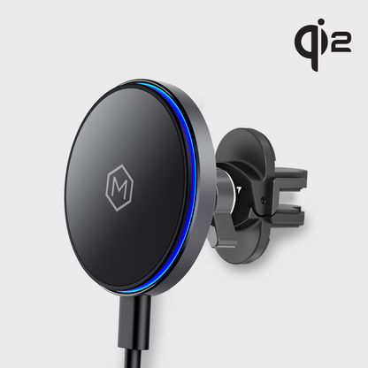 Mag Switch Qi2 Wireless Charger & Vent Mount