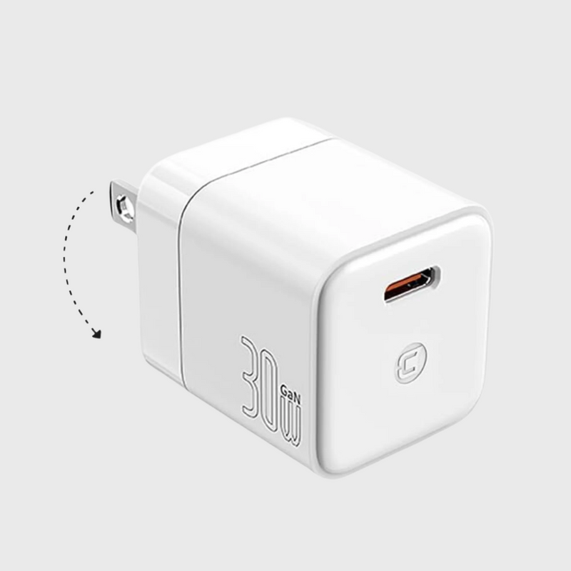 GaN 30W Fast Wall Charger