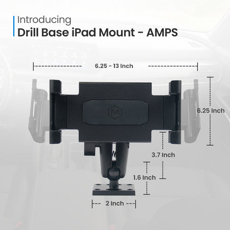 Tablet Wall Mount Holder With AMPS Plate