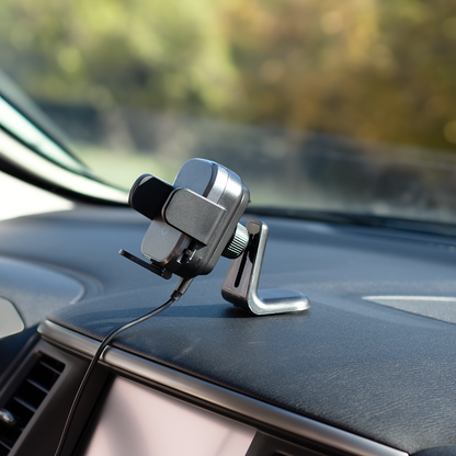 Fast Wireless Car Charger Mount -  Mini Grip Cradle Version 2.0