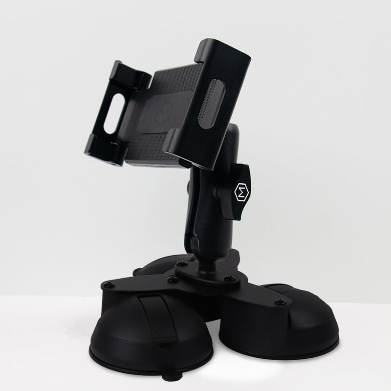 Heavy Duty Triple Suction iPad and Tablet Mount