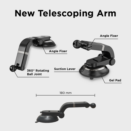 Simpl Touch with Multi-Angle Adjustable Suction Cup