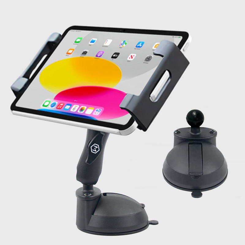 Quick Lock Single Suction Cup iPad Holder