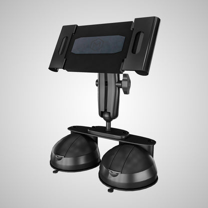 Quick Lock Dual Suction Cup iPad Holder