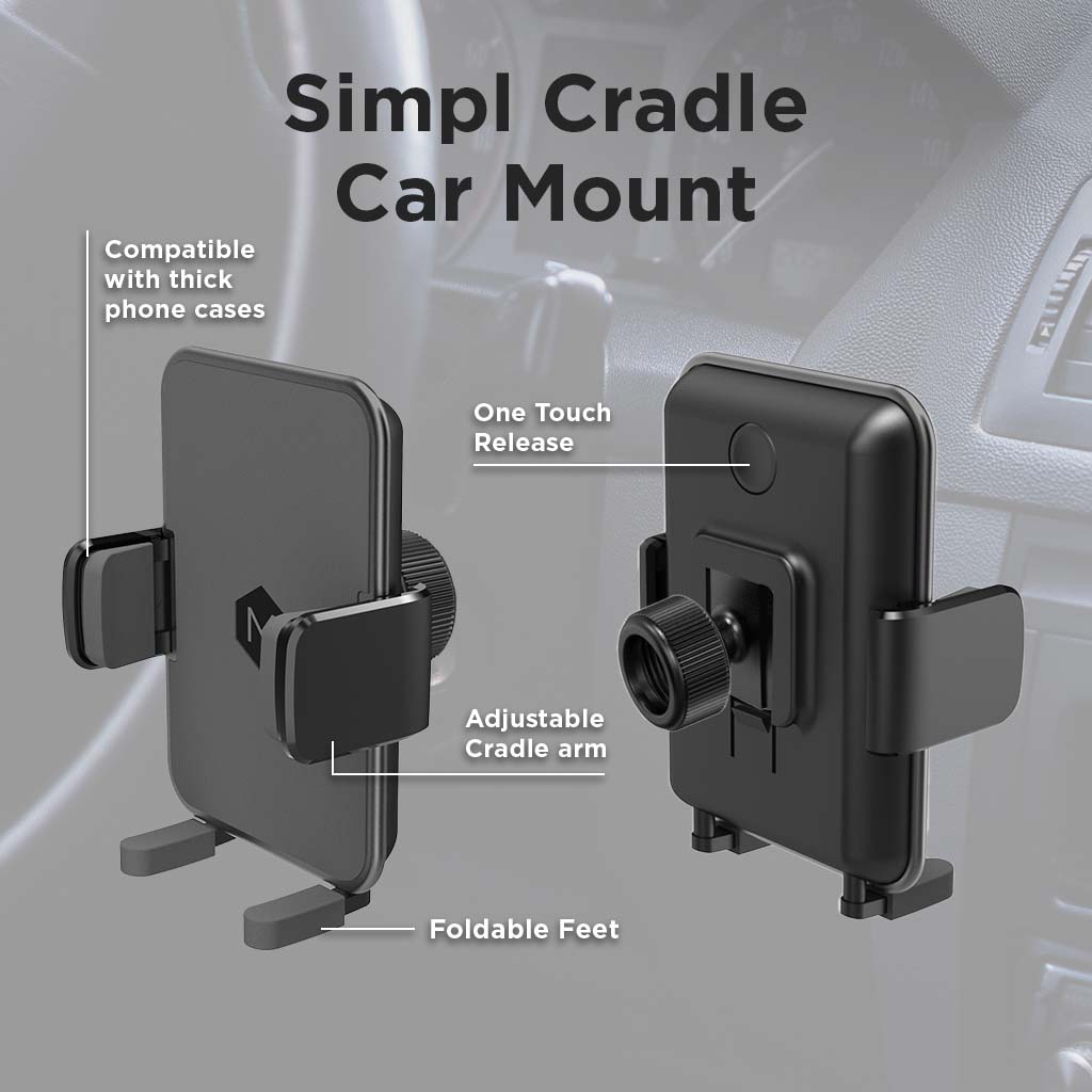 Simpl Cradle Dash Mount