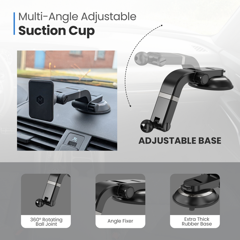 Simpl Touch with Multi-Angle Adjustable Suction Cup