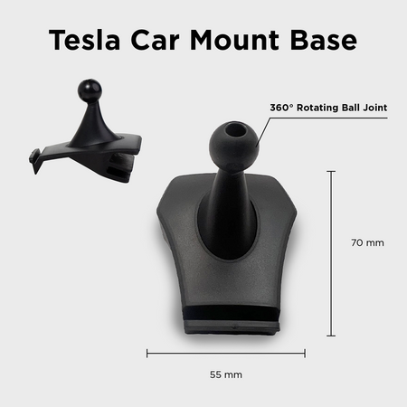 Tesla Wireless Car Charger Mount For Model 3 and Y - (Auto Scan Version 2.0)